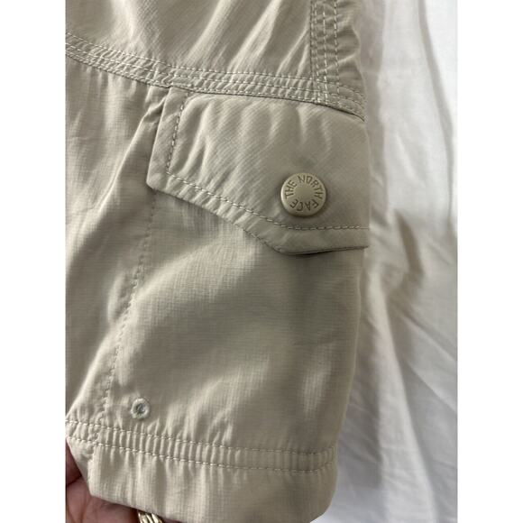 The North Face Womens Hiking Performance Trail Shorts Sz 4 Khaki Brown Gorpcore - Picture 5 of 16